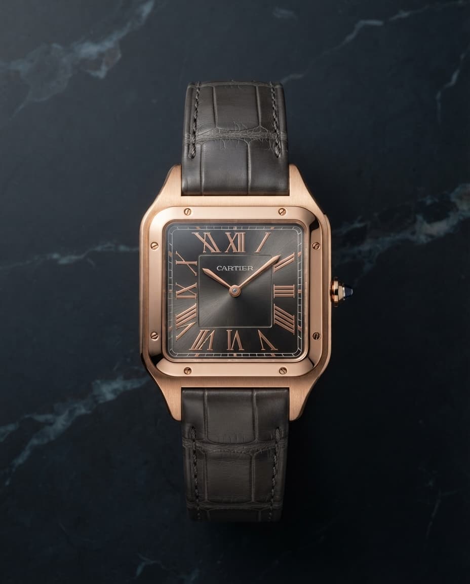 Cartier Santos-Dumont Large Rose Gold