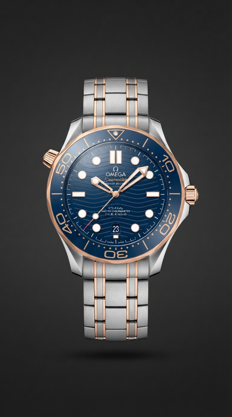 Omega Seamaster Diver 300M 42 Two-Tone