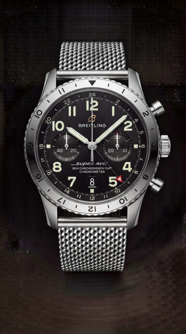 Breitling Super AVI B04 Chronograph GMT 46