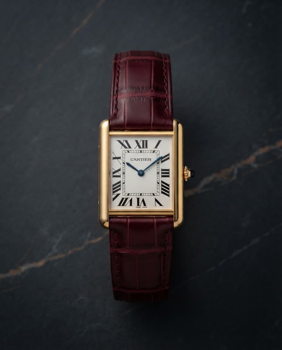 Cartier Tank Louis Large Yellow Gold