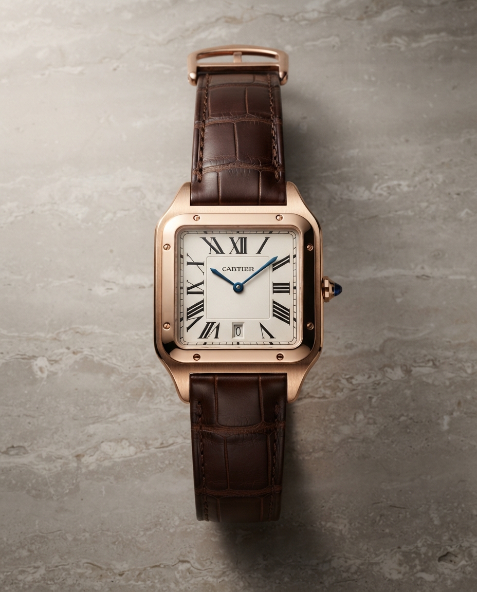 Cartier Santos-Dumont XL Rose Gold