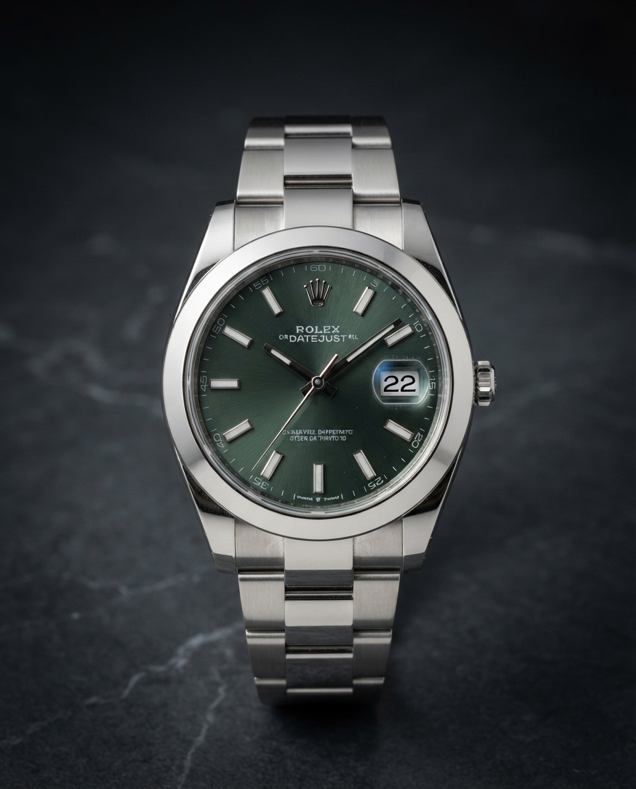 Rolex Datejust 41 Mint Green