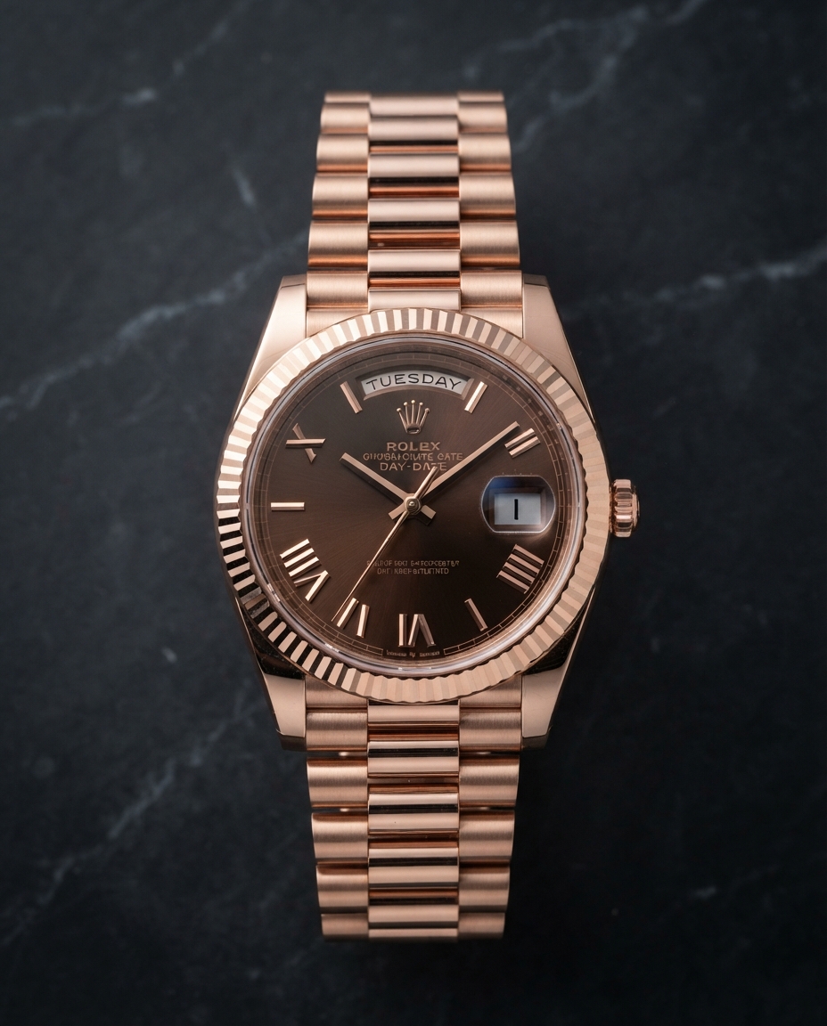 Rolex Day-Date 40 Everose Chocolate