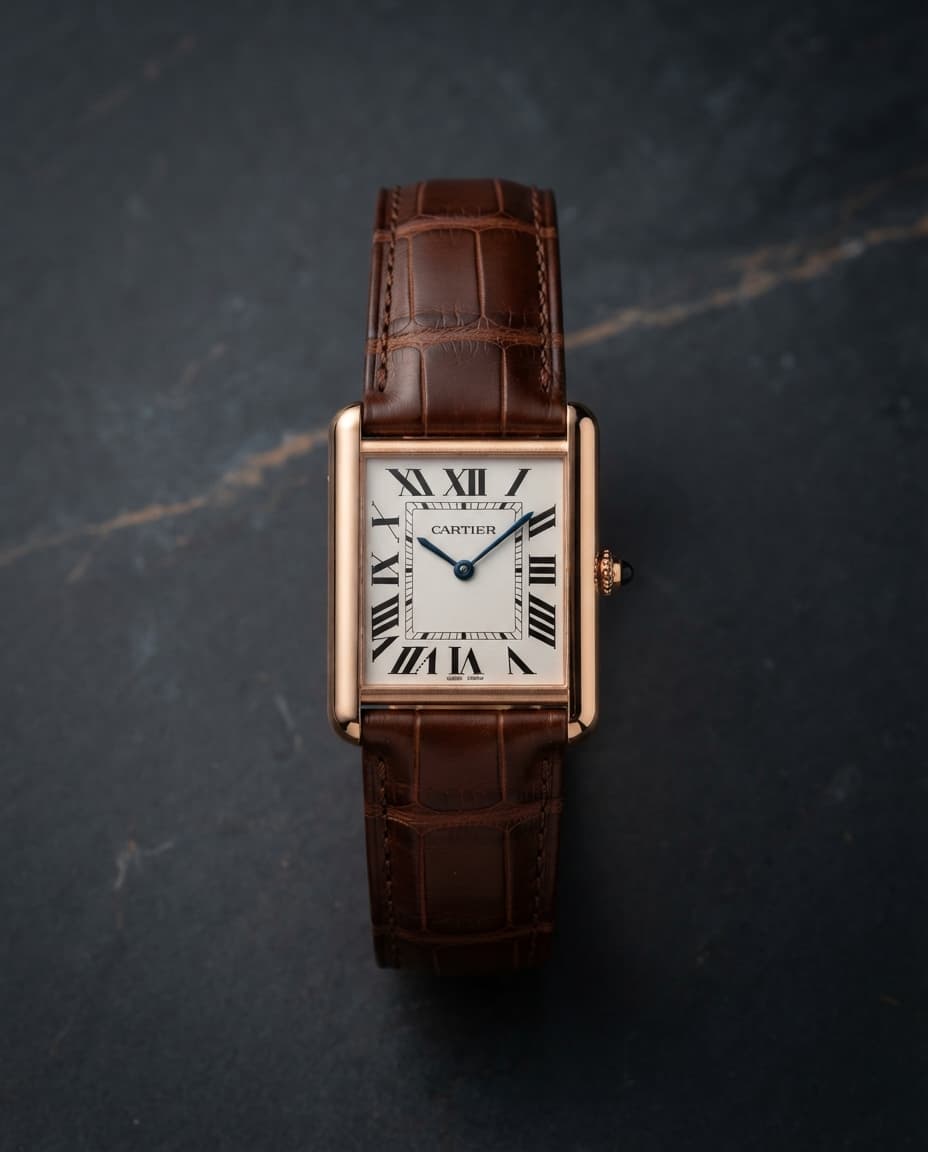 Cartier Tank Louis Large Rose Gold